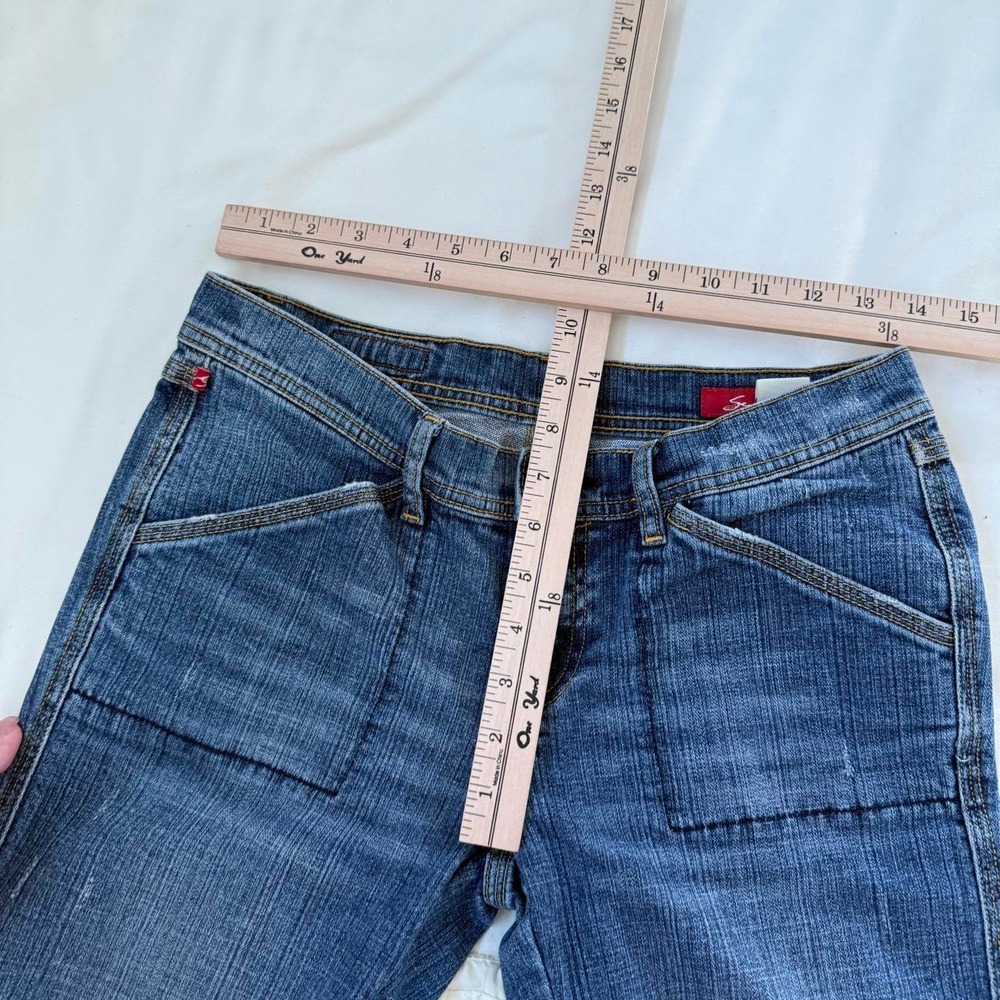 Low Rise Flare Jeans - Picture 4 of 5